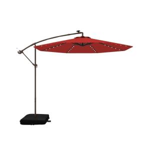 Parasol ogrodowy z oświetleniem LED