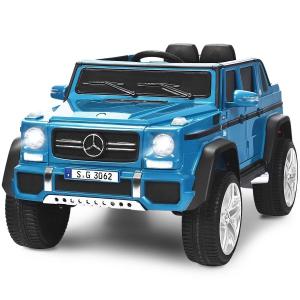 Samochód dla dzieci Mercedes Benz Maybach G650-S z oświetleniem LED Niebieski