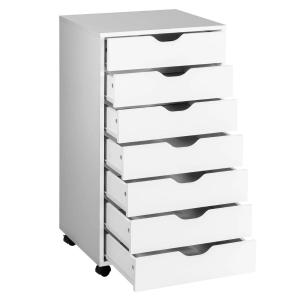 Mobilny kontenerek organizer z 7 szufladami
