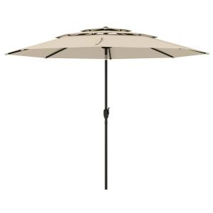 Parasol ogrodowy z systemem wentylacji