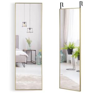 Wysokie lustro prostokątne do zawieszenia 120 x 37 cm