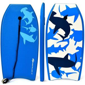 Bodyboard Paddle Board z paskiem zabezpieczającym 83 x 47 x 5,5 cm