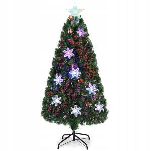 Sztuczna choinka z lampkami LED 150cm