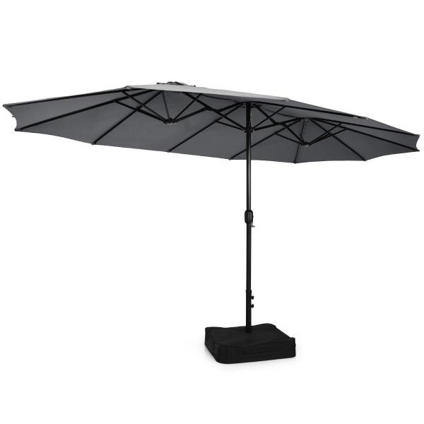 Parasol ogrodowy podwójny na balkon taras