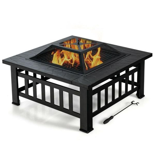 Palenisko ogrodowe Grill 3w1 81 x 81 x 50 cm