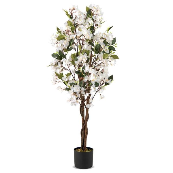 Sztuczne drzewko z kwiatami bugenwilla 120 cm