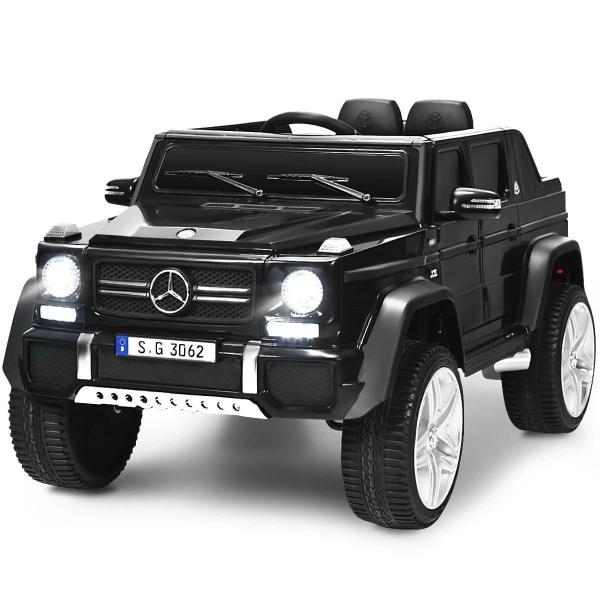 Samochód dla dzieci Mercedes Benz Maybach G650-S z oświetleniem LED Czarny