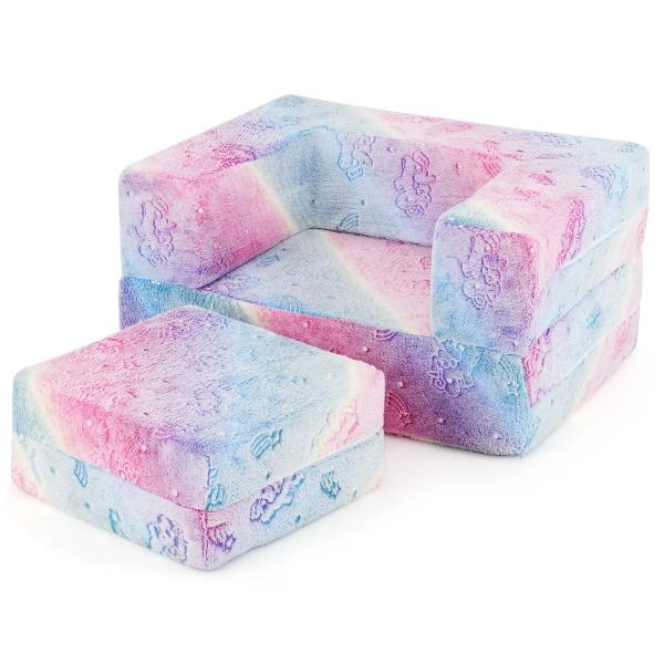 Modułowa sofa dla dzieci fluoroscencyjna
