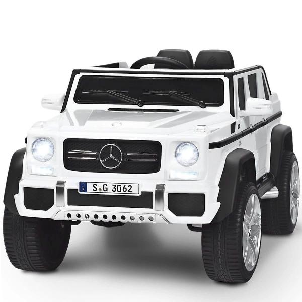 Samochód dla dzieci Mercedes Benz Maybach G650-S z oświetleniem LED Biały