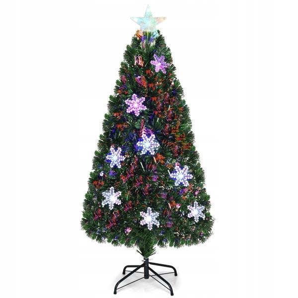 Sztuczna choinka z lampkami LED 150cm
