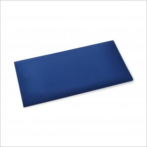 Panel ścienny tapicerowany 3D 60x30 wezgłowie niebieski