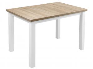 Stół do kuchni jadalni LAP 100x70 Biały/Dąb Sonoma