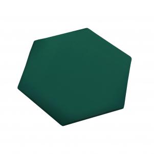Panel ścienny tapicerowany 3D 35x45 Plaster miodu/Heksagon wezgłowie zielony