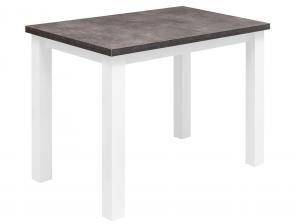 Stół do kuchni jadalni LAP 100x70 Biały/Beton