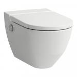 Toaleta myjąca LAUFEN CLEANET NAVIA rimless, z deską wolnoopadającą, powłoka LCC, biała H8206014000001