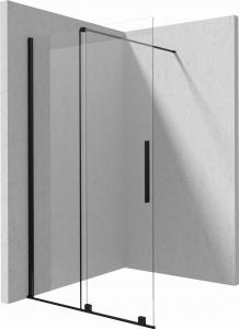 Ścianka prysznicowa DEANTE JASMIN 90cm walk-in, czarny KTJ N39R