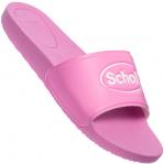 Sportowe antypoślizgowe profilowane klapki basenowe Scholl WOW : Kolor - Różowy, Rozmiar_SCHOLL - 39