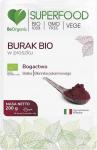 Burak Bio w proszku 66 porcji 200g BeOrganic MedicaLine