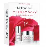 Dr Irena Eris Clinic Way 1° Dermokrem aktywnie wygładzający na dzień SPF15 50 ml + Dermokrem pod oczy Redukujący objawy zmęczenia 15 ml