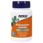 NOW Foods Potassium Iodide - Jodek Potasu - 30mg - 60 tabletek
