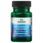 Astaxanthin & Zeaxanthin 60 kaps. Swanson
