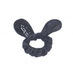 Bunny Ears pluszowa opaska kosmetyczna królicze uszy Czarna