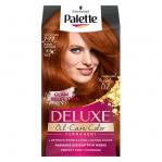 Deluxe Oil-Care Color farba do włosów trwale koloryzująca z mikroolejkami 562 (7-77) Intensywna Lśniąca Miedź