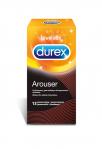 Durex prezerwatywy Arouser prążkowane - 12 sztuk