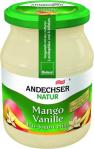 Jogurt mango wanilia 3,7% BIO 500 g Andechser Natur