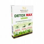 Detox Max Vegan suplement diety wspomagający proces detoksykacji organizmu i prawidłowe funkcjonowanie układu trawiennego 21 kapsułek