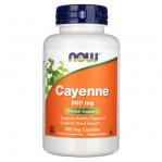 Now Foods Cayenne (Pieprz kajeński) 500 mg - 100 kapsułek