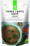 Zupa trzy soczewice z zieloną, czerwoną i brązową soczewicą BIO 400 g Auga
