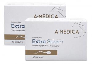 A-Medica Extra Sperm zestaw 2 x 30 kapsułek