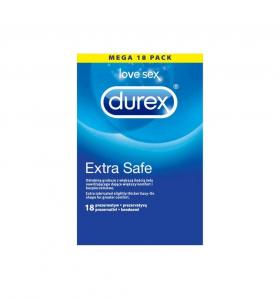 Prezerwatywy Durex Extra Safe (1 op. / 18 szt.)