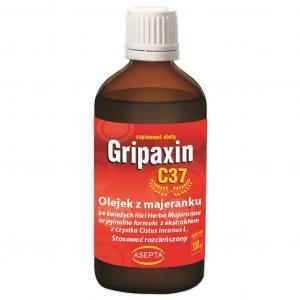 ASEPTA Gripaxin C37 100ml - Olejek z majeranku i bazylii + ekstr. z czystka