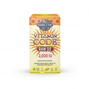 Vitamin Code RAW D3 120 kapsułek Garden of Life