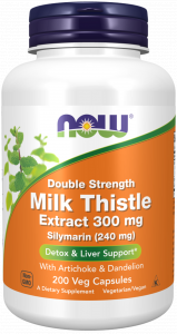 Now Foods Ostropest (Silymarin Milk Thistle) 300 mg - 200 kapsułek