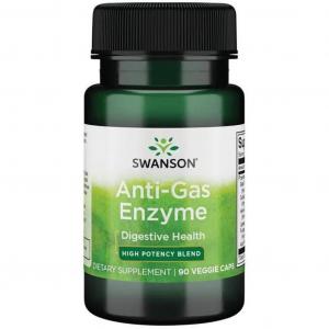 Swanson Anti-Gas Enzyme 40 mg - 90 kapsułek