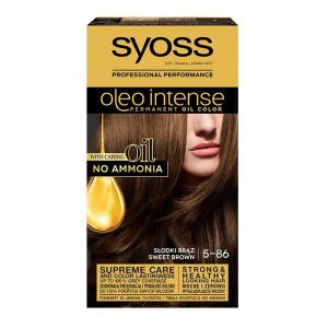 Oleo Intense farba do włosów trwale koloryzująca z olejkami 5-86 Słodki Brąz