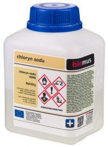 Chloryn sodu 25-28% MMS 250ml BIOMUS
