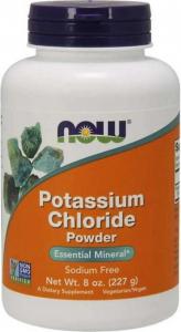 Potassium Chloride Chlorek Potasu 227 g NOW FOODS