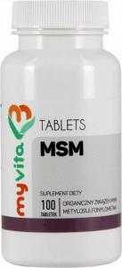 MyVita, MSM, 100 tabletek
