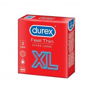 Durex prezerwatywy Feel Thin XL - 3 sztuki