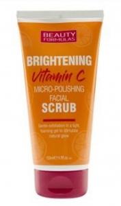 (DE) Beauty Formulas Brightening Vitamin C Peeling do twarzy, 150ml (PRODUKT Z NIEMIEC)