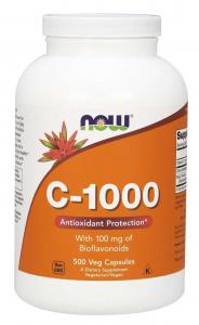 NOW Foods Witamina C-1000+ Bioflawonoidy - 500 kapsułek