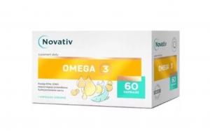 Novativ Omega-3, 60 kapsułek