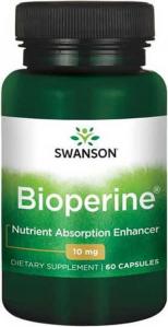 Swanson Bioperine (Bioperyna) 10 mg - 60 kapsułek