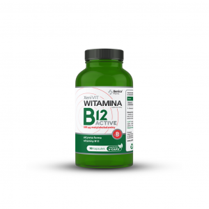 Witamina B12 Active Methylocobalamin 500mcg, 90 kapsułek