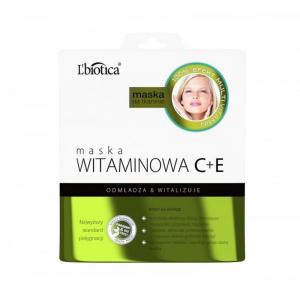 L`Biotica Maska witaminowa C+E na tkaninie 23 ml
