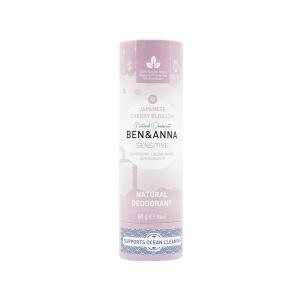 Ben&Anna Naturalny dezodorant bez sody Japanese Sherry Blossom - 60 g